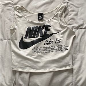 Nike crop top